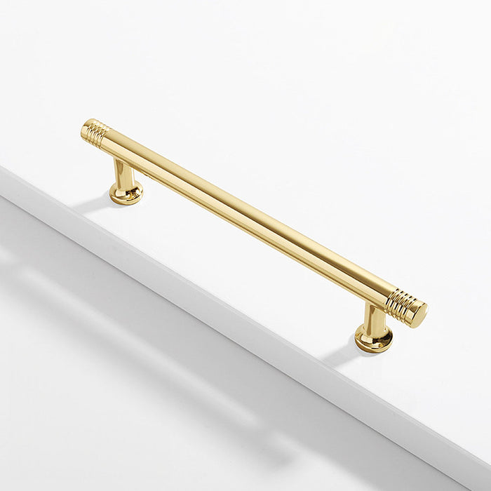 High Cabinet Extension Nordic French Solid Zinc Alloy Kitchen Drawer Handle