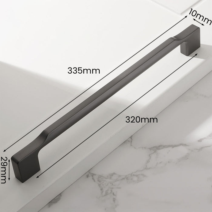 Modern Zinc Alloy Square Cabinet Pulls and Handles