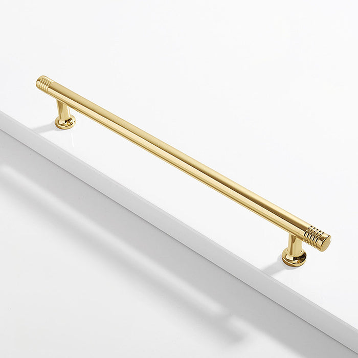 High Cabinet Extension Nordic French Solid Zinc Alloy Kitchen Drawer Handle