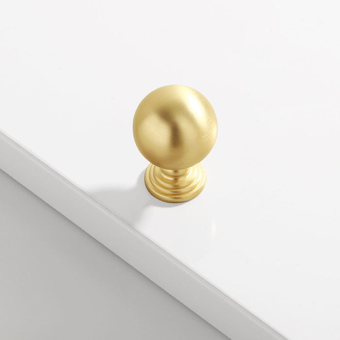 Modern Style Zinc Alloy Gold Kitchen Cabinet Handles