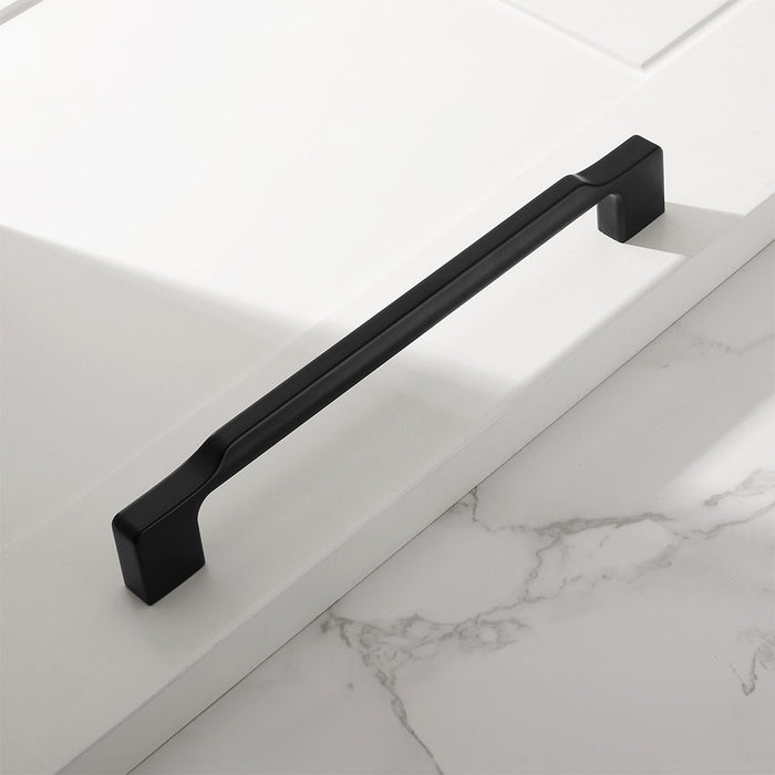 Modern Zinc Alloy Square Cabinet Pulls and Handles