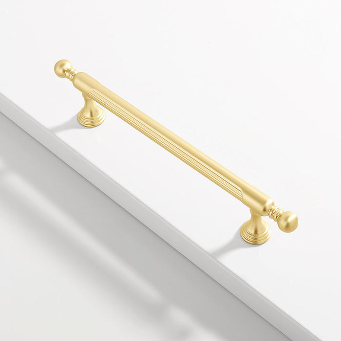 Modern Style Zinc Alloy Gold Kitchen Cabinet Handles