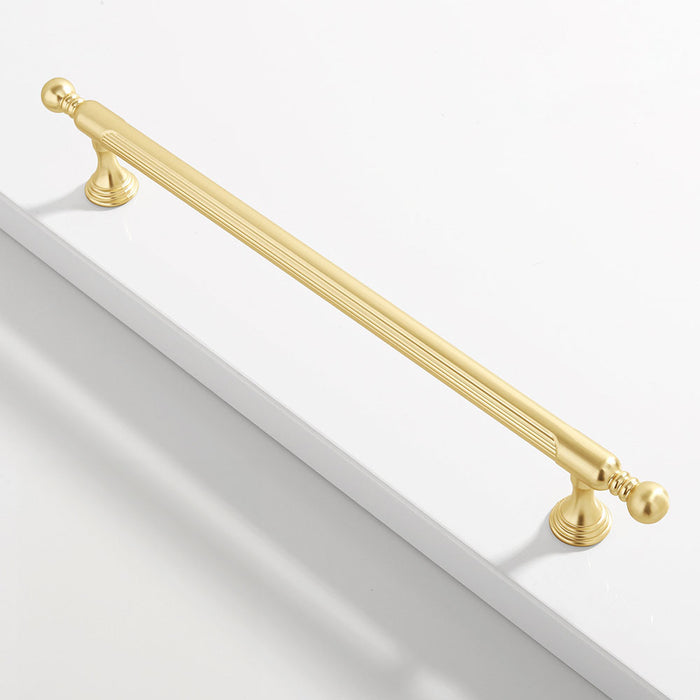 Modern Style Zinc Alloy Gold Kitchen Cabinet Handles