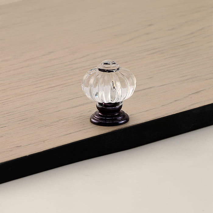 Fashion Acrylic Crystal Cabinet Knobs