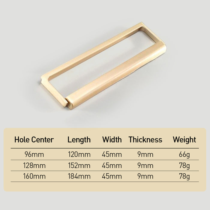 Stylish Zinc Alloy Kitchen Cabinet Handle For Living Room