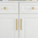 modern gold brass  handles