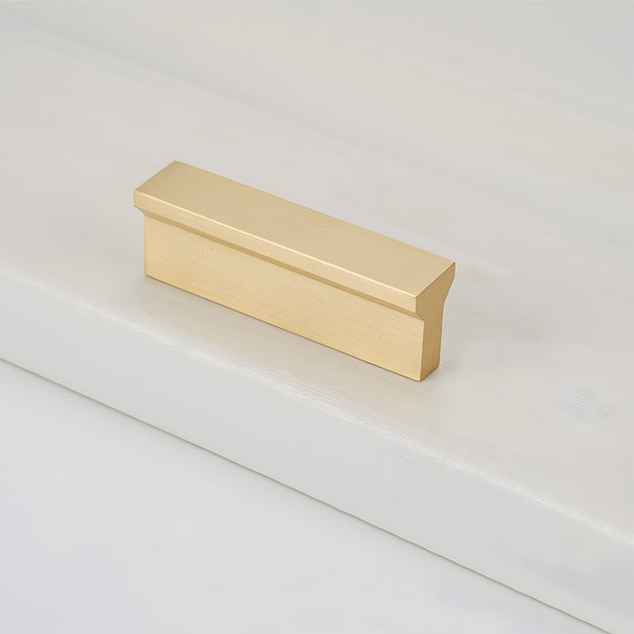 contemporary gold brass handles