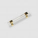 clear gold cabinet handles