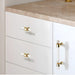 clear gold kitchen cabinet handles