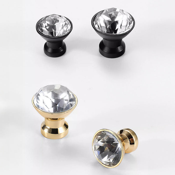 Luxury Diamond Shaped Wardrobe Drawer Knobs