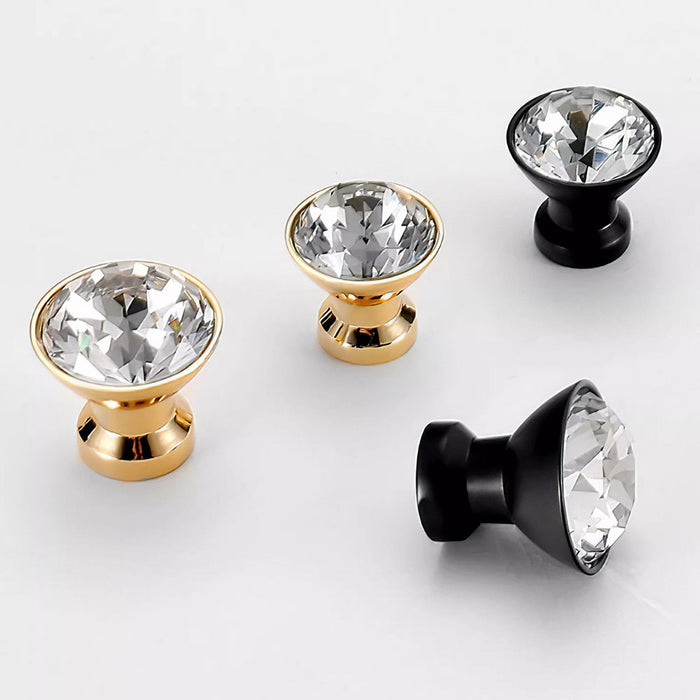 Luxury Diamond Shaped Wardrobe Drawer Knobs