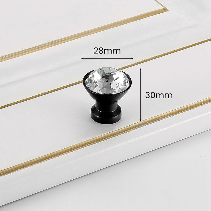 Luxury Diamond Shaped Wardrobe Drawer Knobs