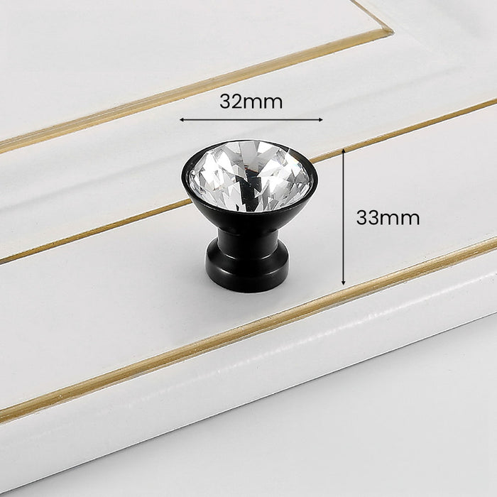 Luxury Diamond Shaped Wardrobe Drawer Knobs