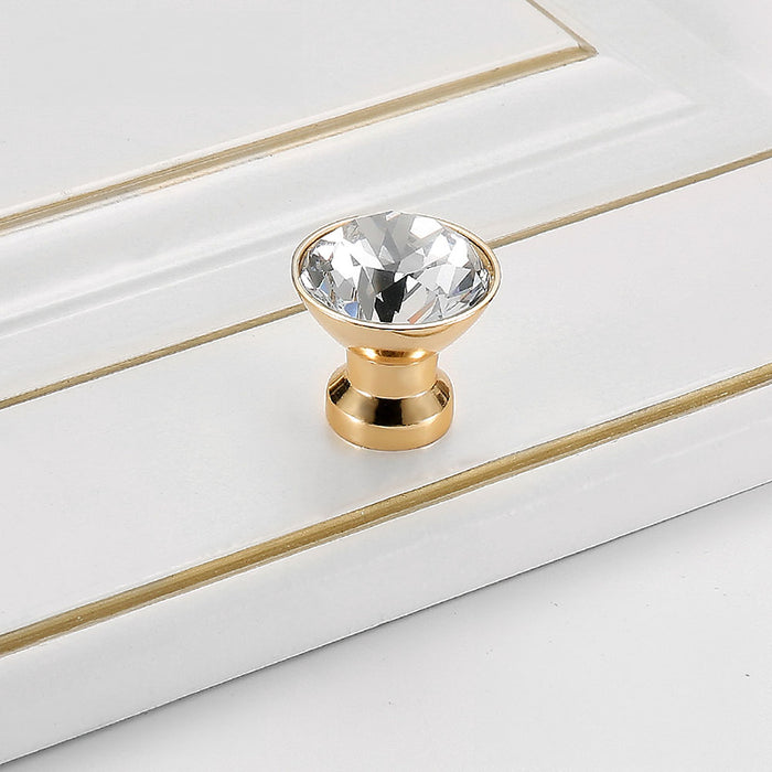 Luxury Diamond Shaped Wardrobe Drawer Knobs