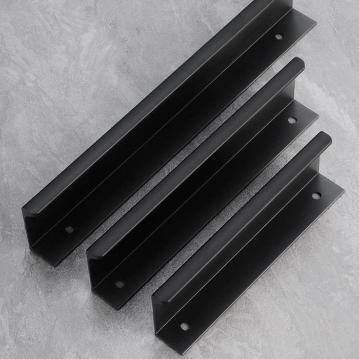 Minimalist Metal Invisible Edge Pulls for Cabinets