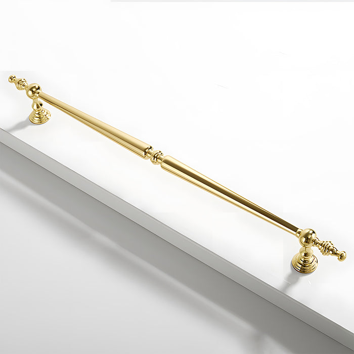 modern large polished brass cabinet handles