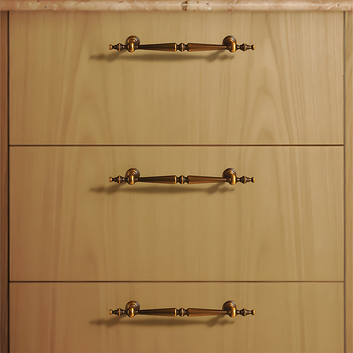 coffee gold cabinet handles