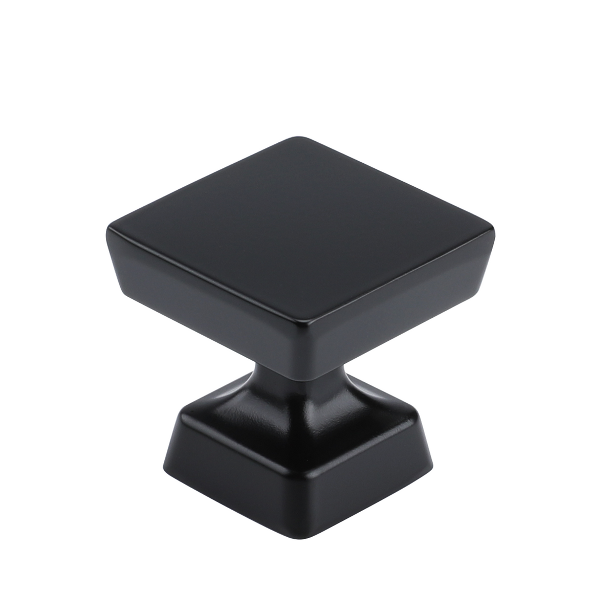 Goldenwarm Cabinet Knobs Matte Black Drawer Knobs Solid Black Bathroom ...